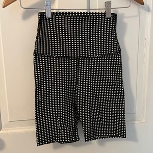 LNA bike shorts checkered